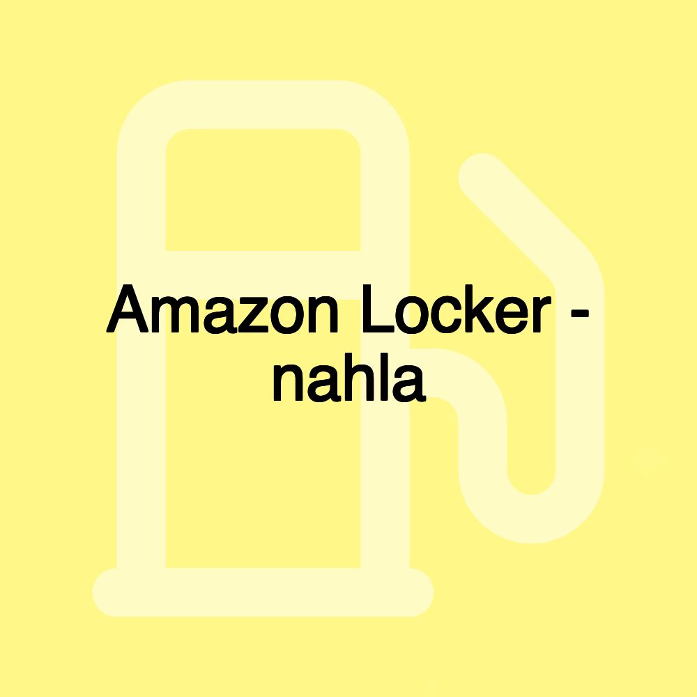 Amazon Locker - nahla