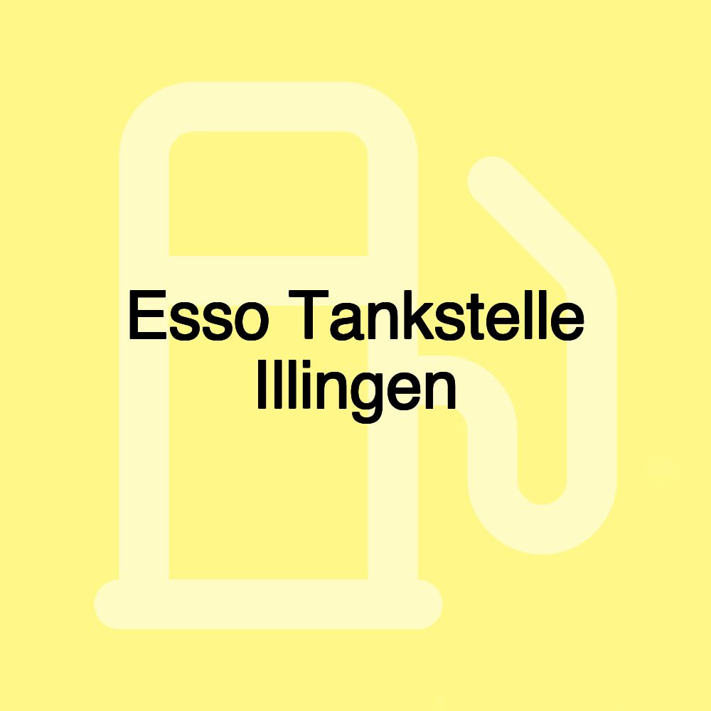 Esso Tankstelle Illingen