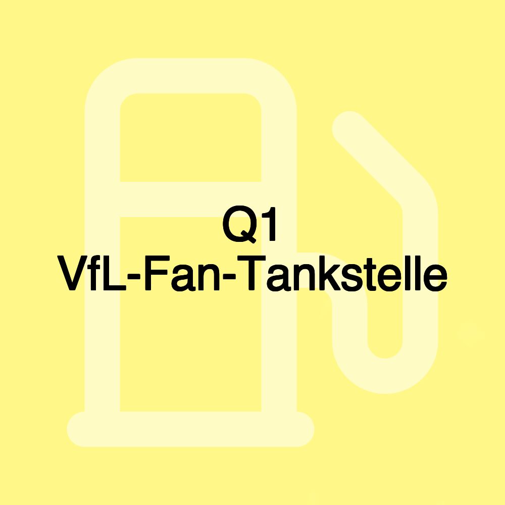 Q1 VfL-Fan-Tankstelle