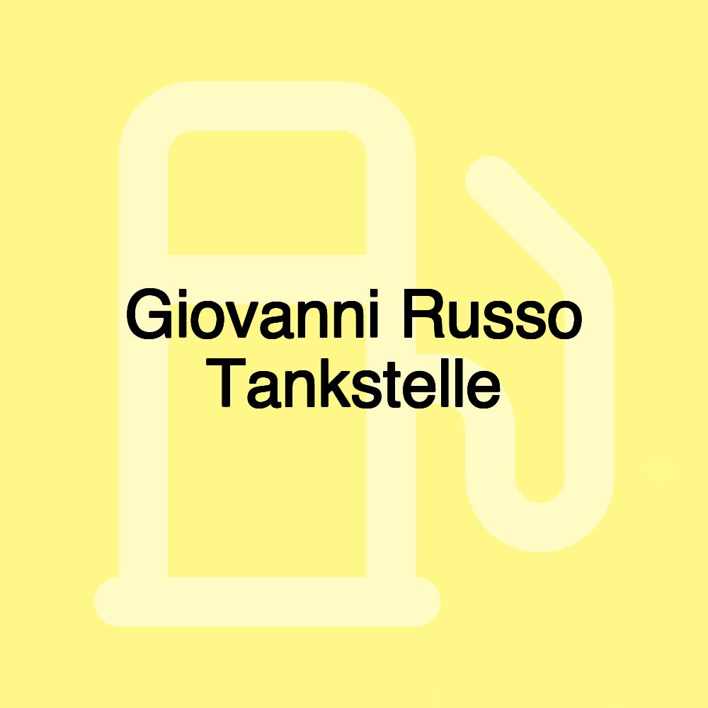 Giovanni Russo Tankstelle