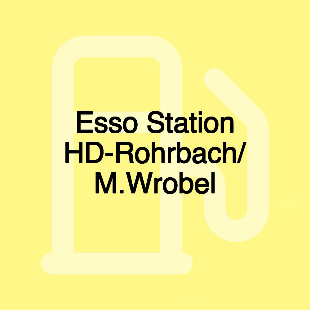 Esso Station HD-Rohrbach/ M.Wrobel