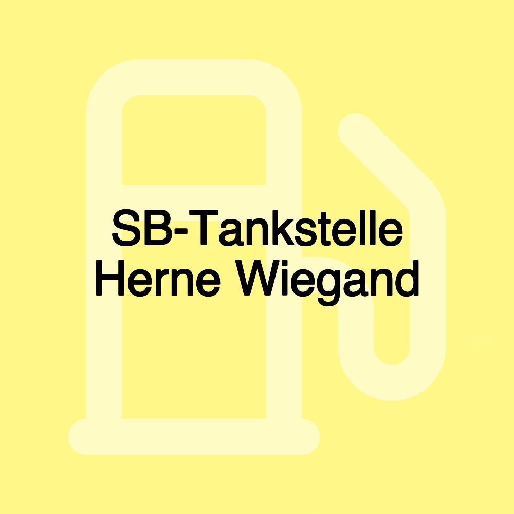 SB-Tankstelle Herne Wiegand