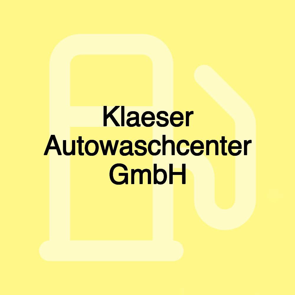 Klaeser Autowaschcenter GmbH