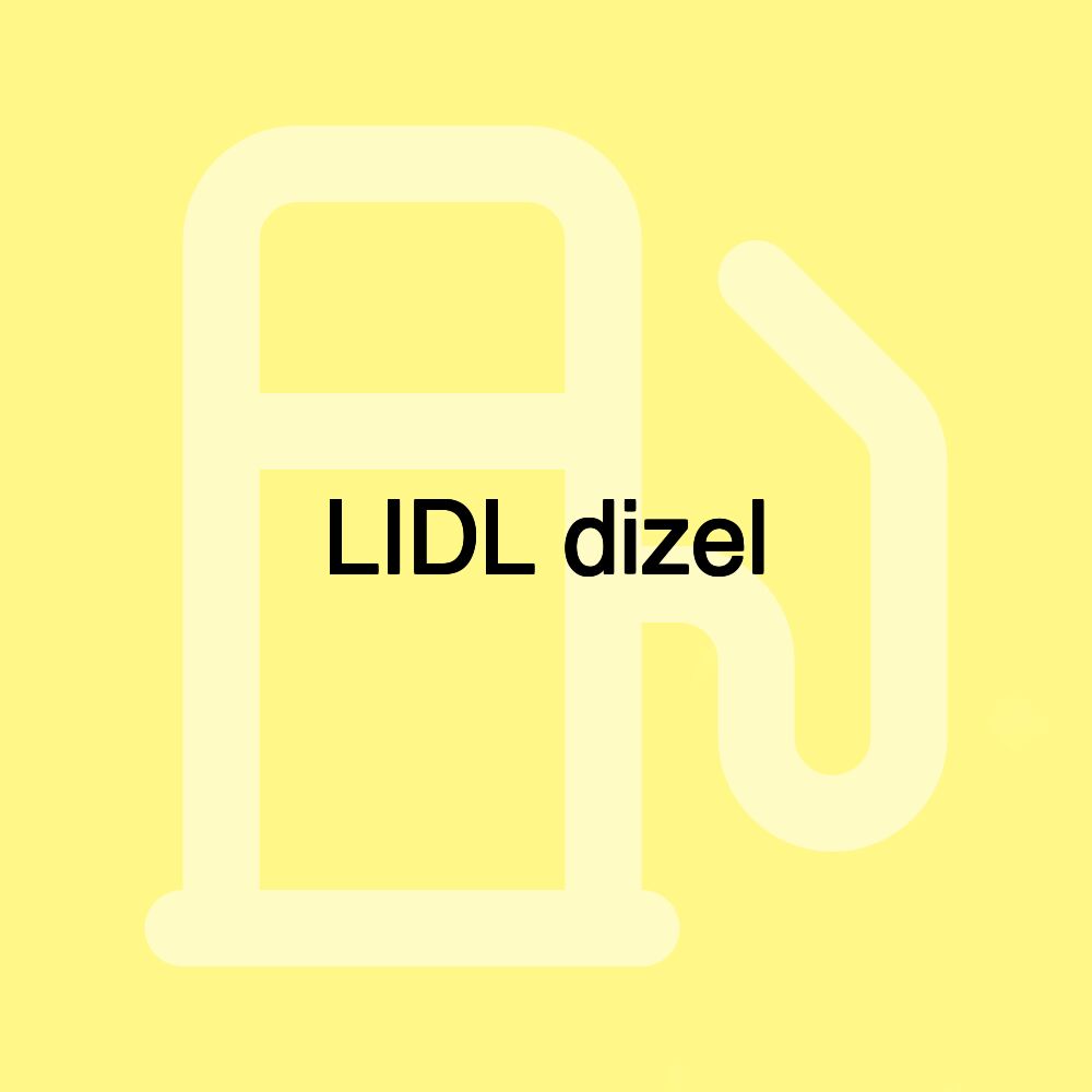 LIDL dizel