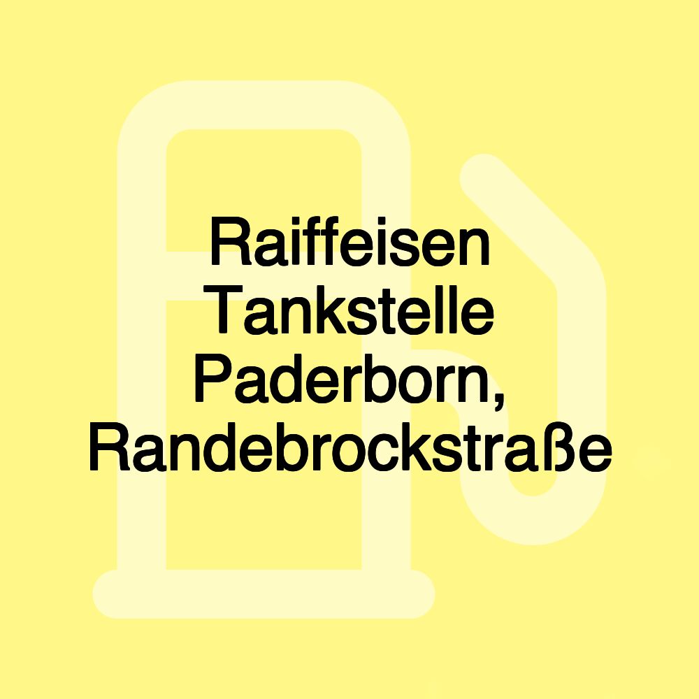 Raiffeisen Tankstelle Paderborn, Randebrockstraße