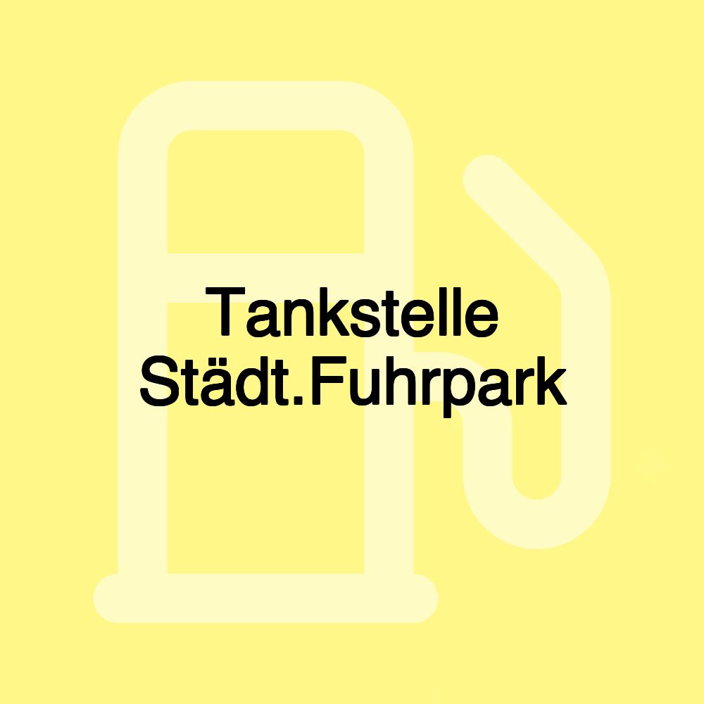 Tankstelle Städt.Fuhrpark