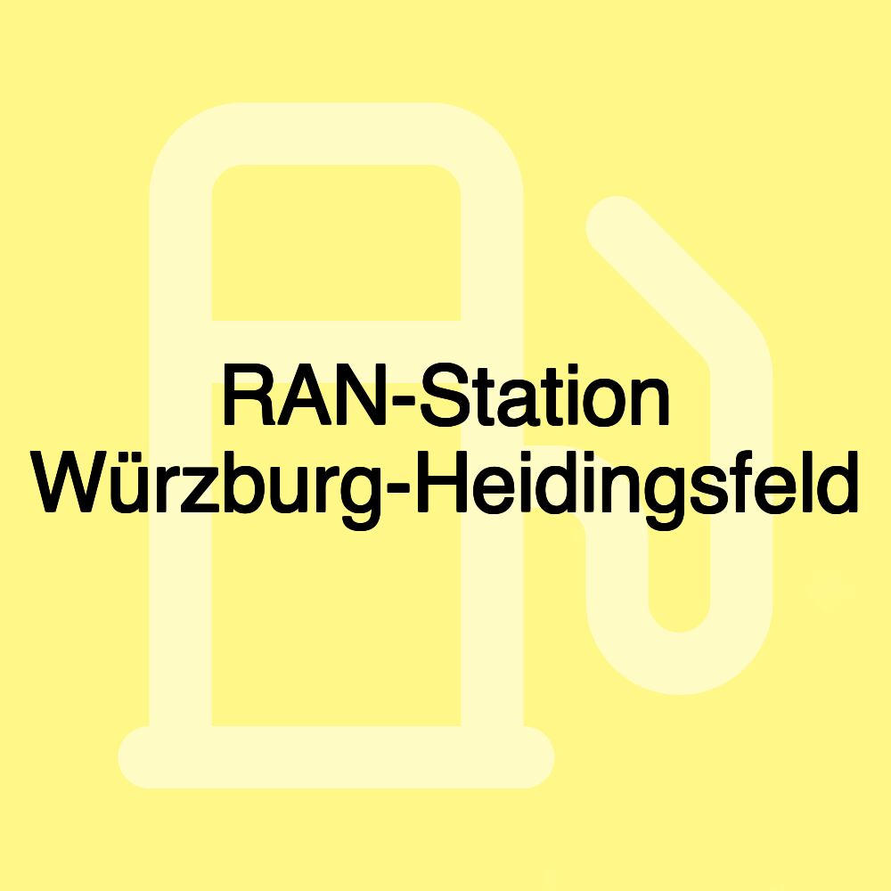 RAN-Station Würzburg-Heidingsfeld