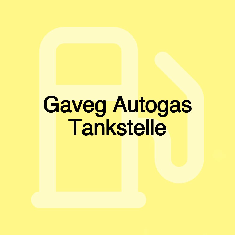 Gaveg Autogas Tankstelle