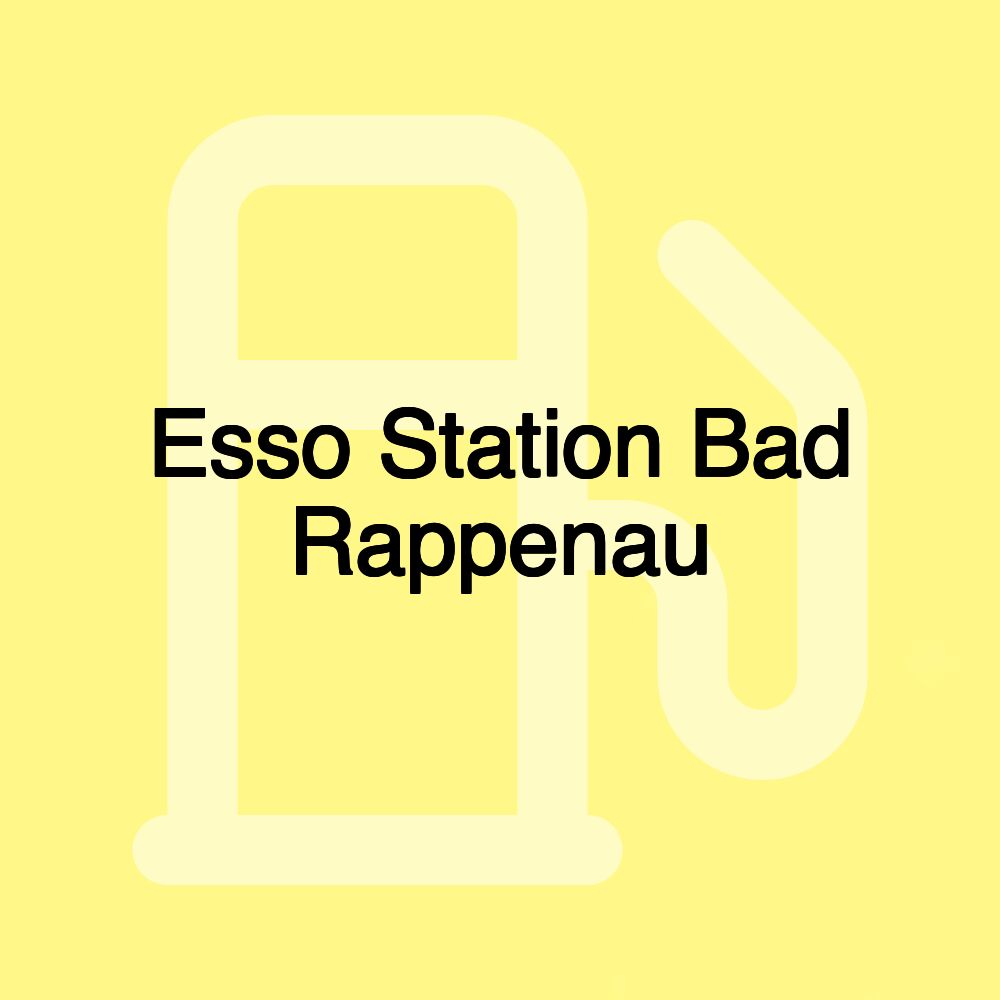 Esso Station Bad Rappenau