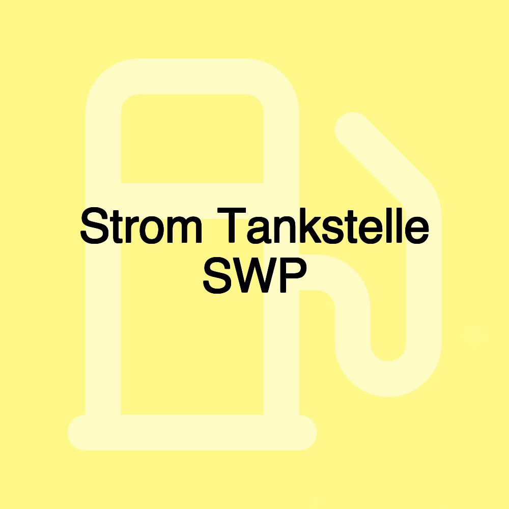 Strom Tankstelle SWP