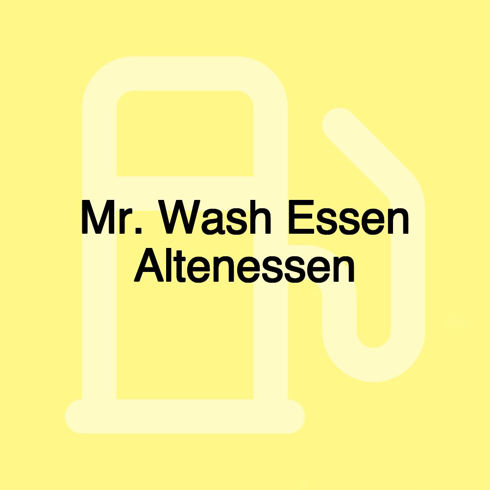 Mr. Wash Essen Altenessen