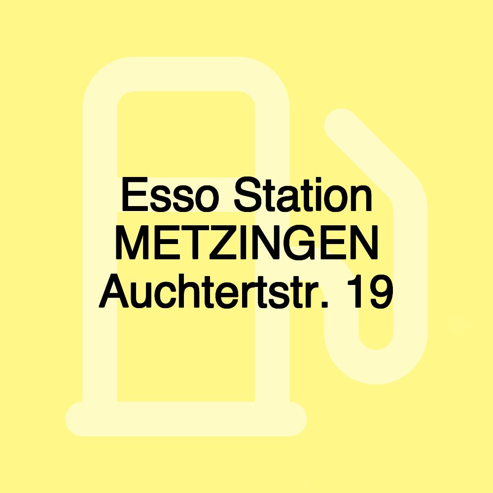 Esso Station METZINGEN Auchtertstr. 19