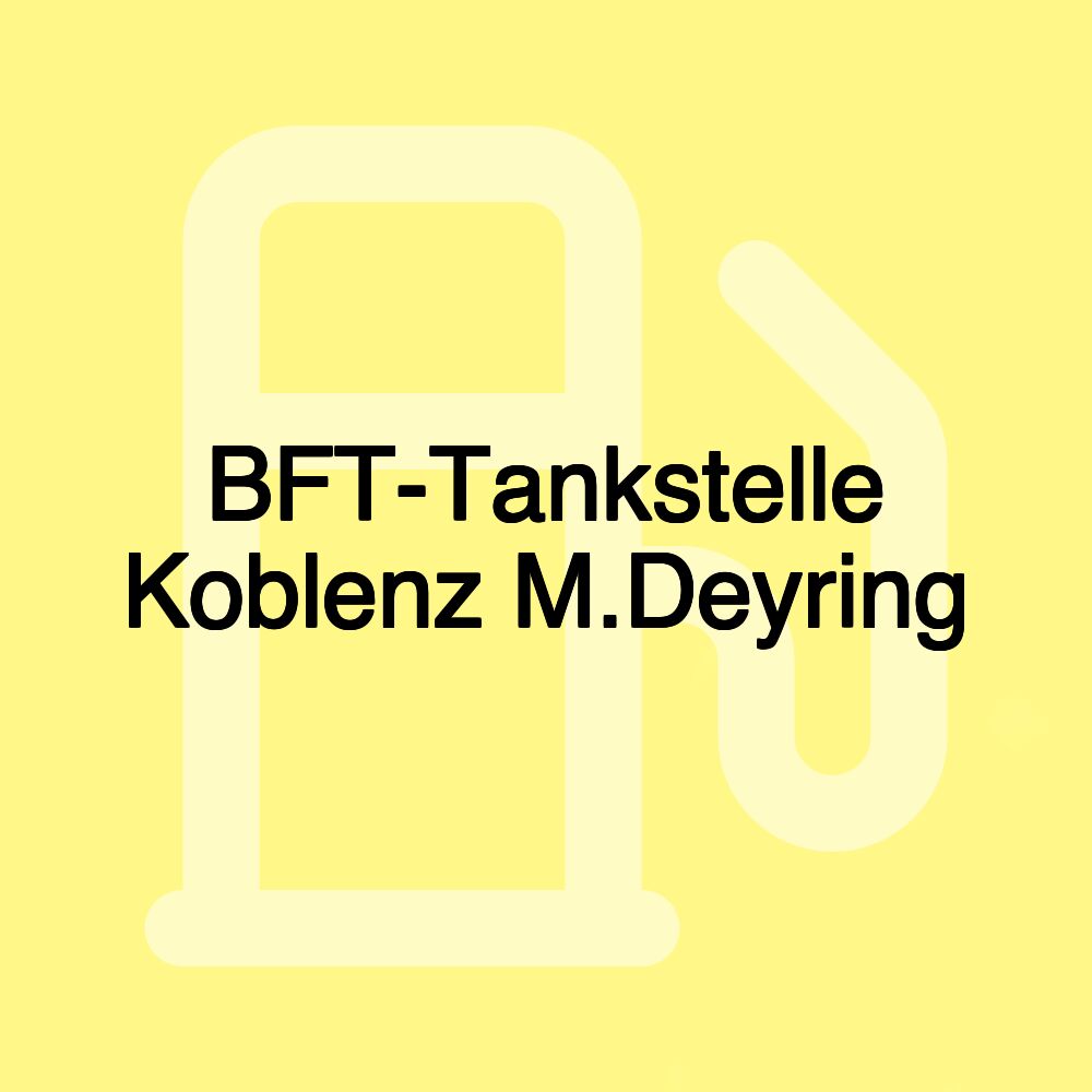 BFT-Tankstelle Koblenz M.Deyring