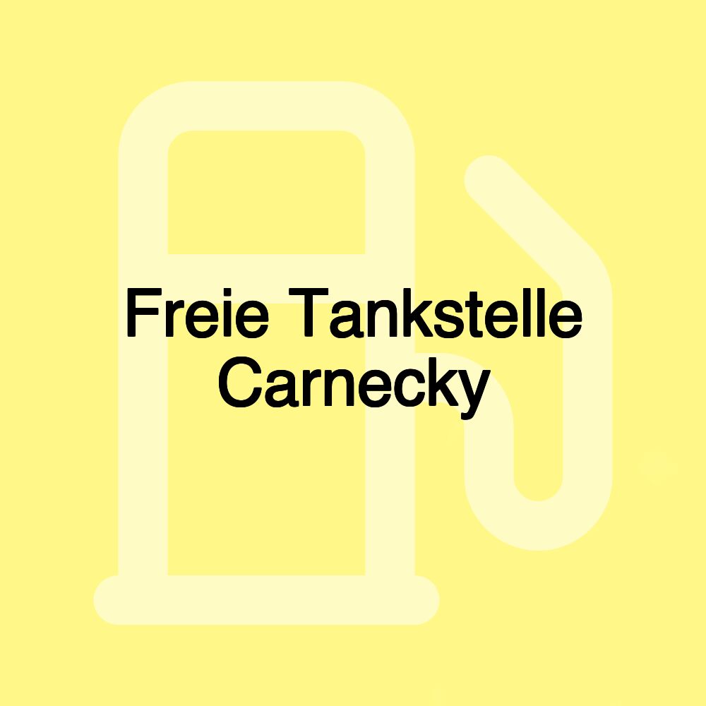 Freie Tankstelle Carnecky