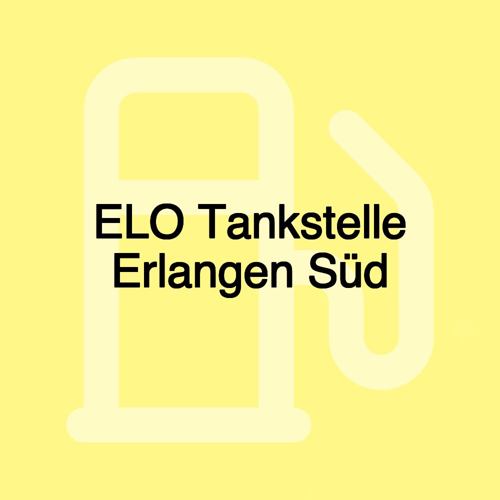 ELO Tankstelle Erlangen Süd