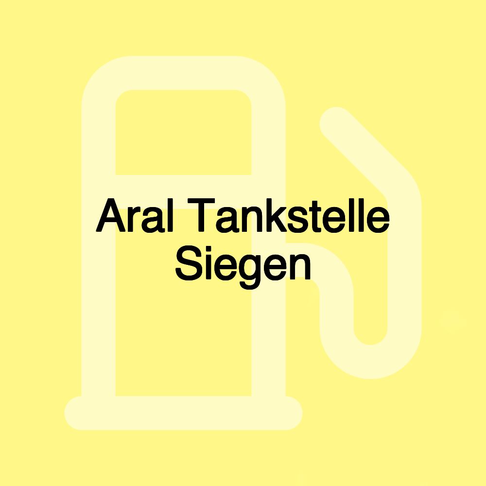 Aral Tankstelle Siegen