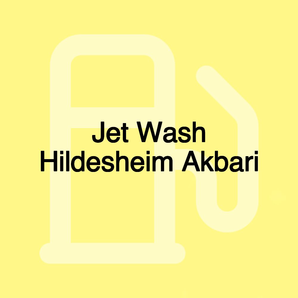 Jet Wash Hildesheim Akbari