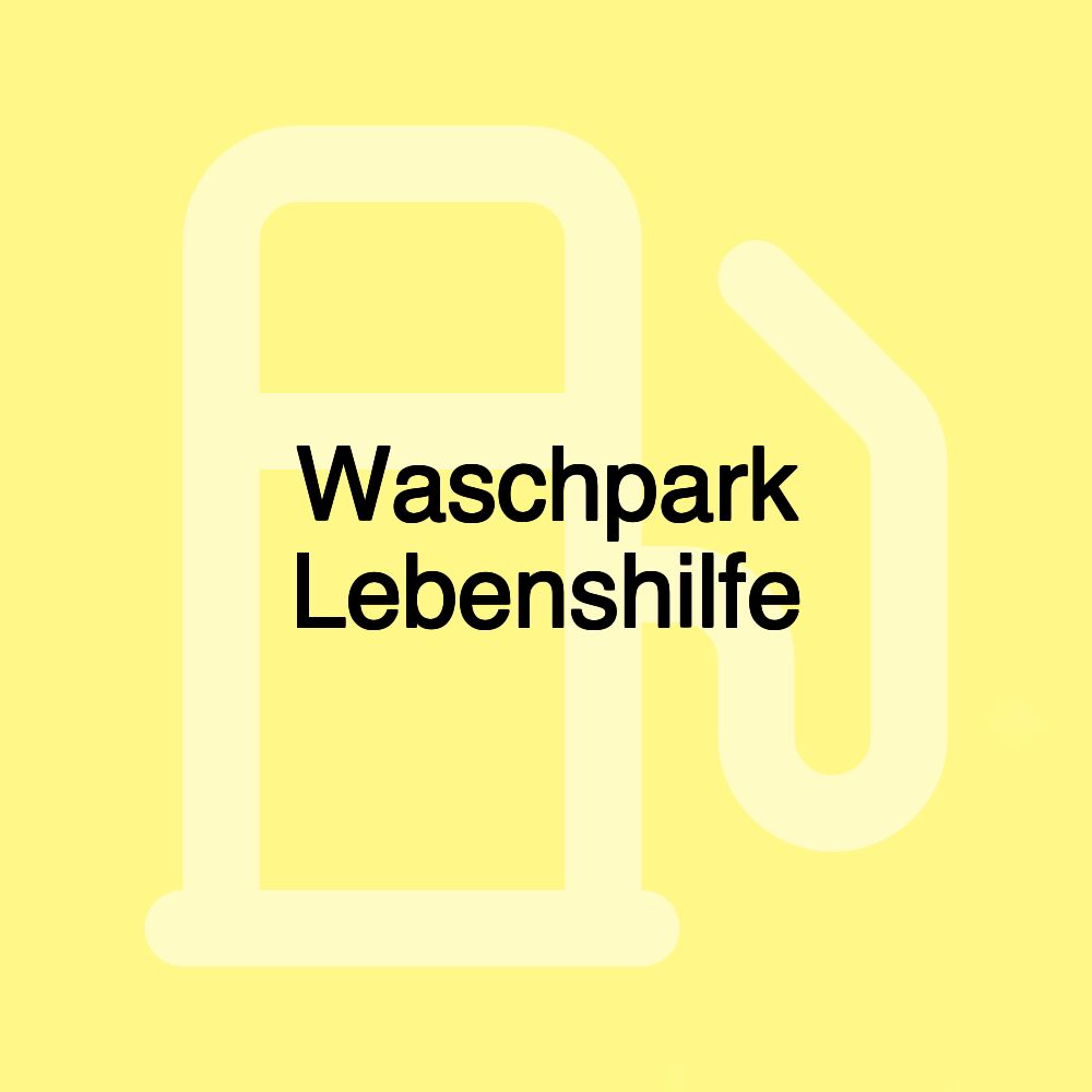 Waschpark Lebenshilfe