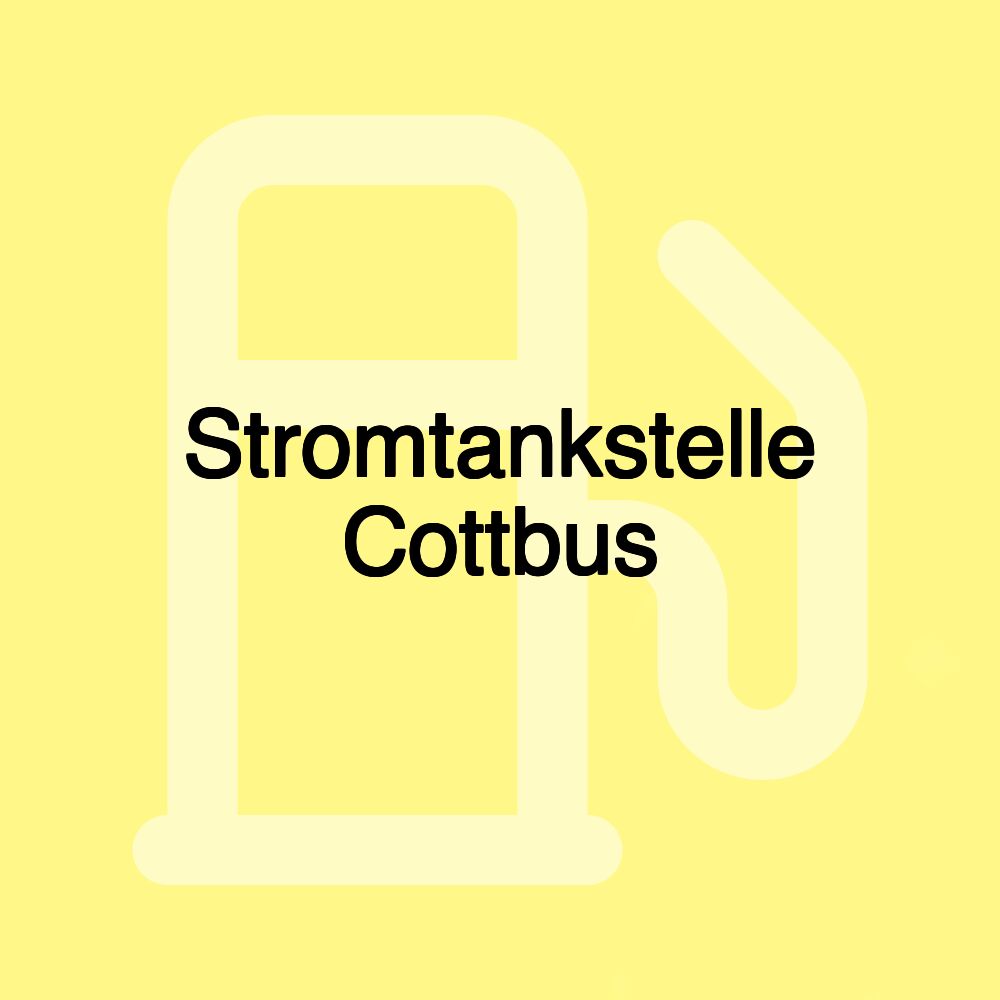 Stromtankstelle Cottbus