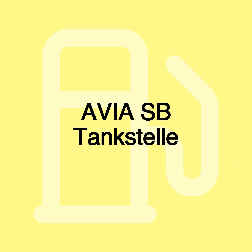 AVIA SB Tankstelle