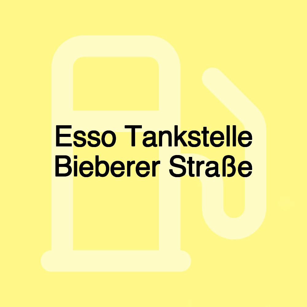 Esso Tankstelle Bieberer Straße