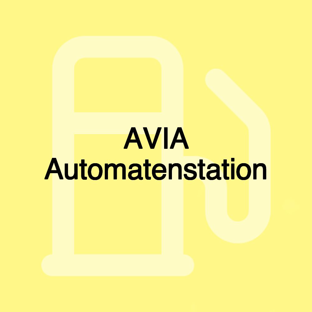 AVIA Automatenstation