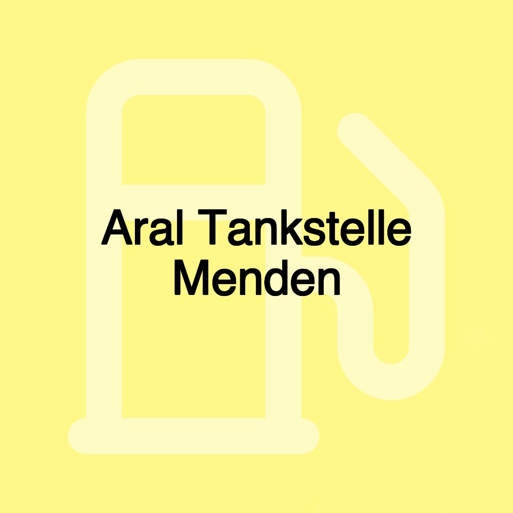 Aral Tankstelle Menden