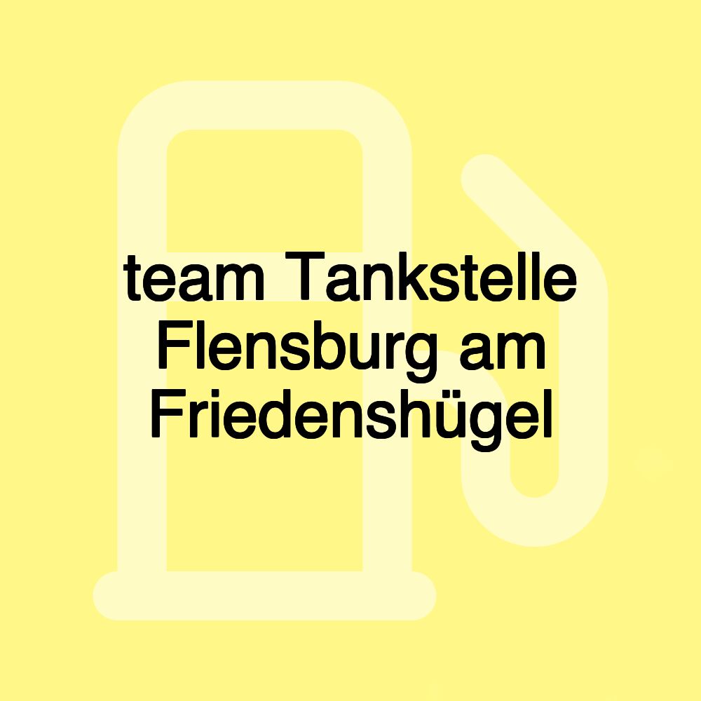 team Tankstelle Flensburg am Friedenshügel