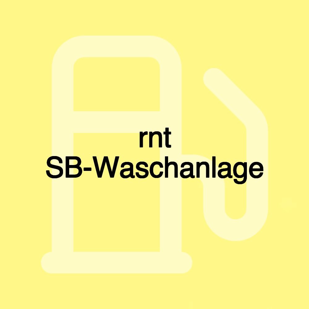 rnt SB-Waschanlage