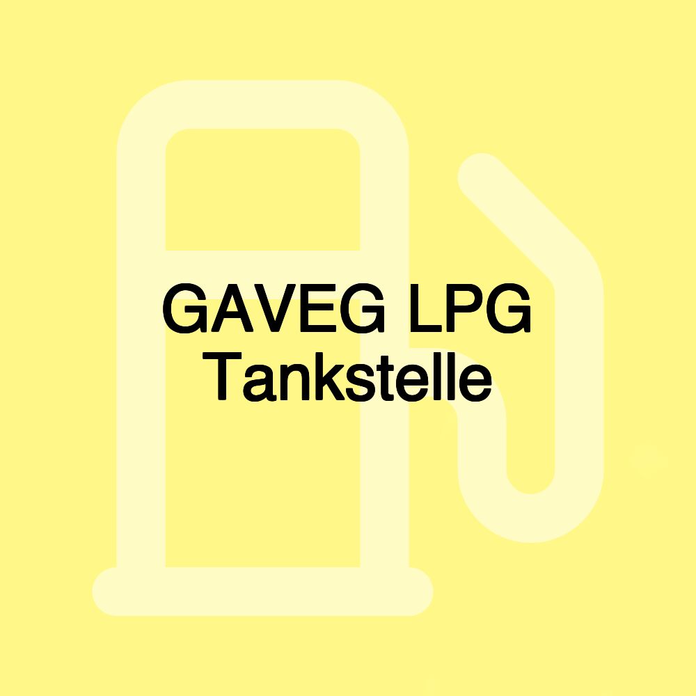 GAVEG LPG Tankstelle