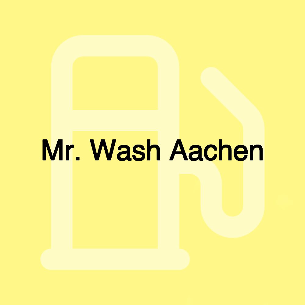 Mr. Wash Aachen