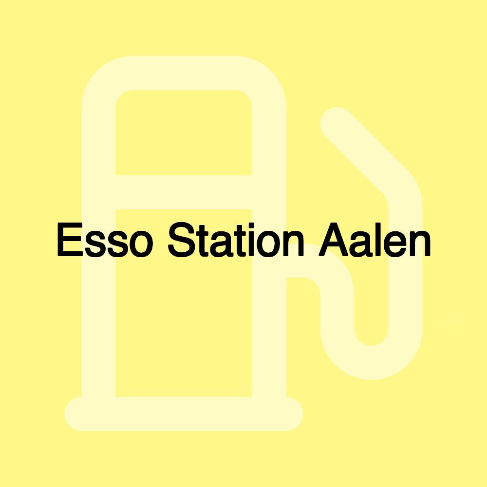 Esso Station Aalen