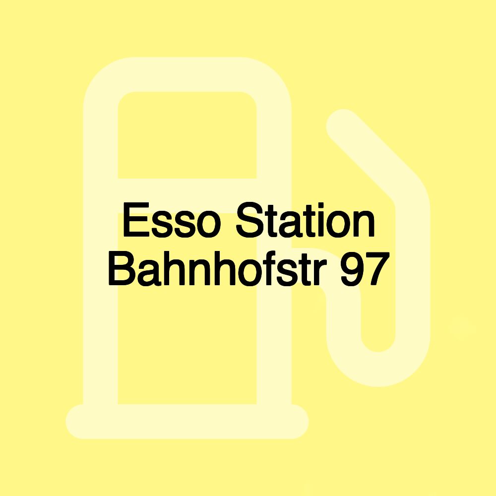 Esso Station Bahnhofstr 97