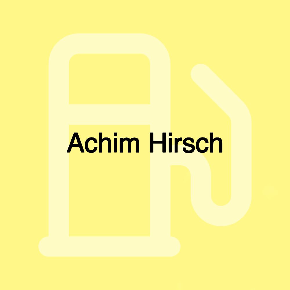 Achim Hirsch