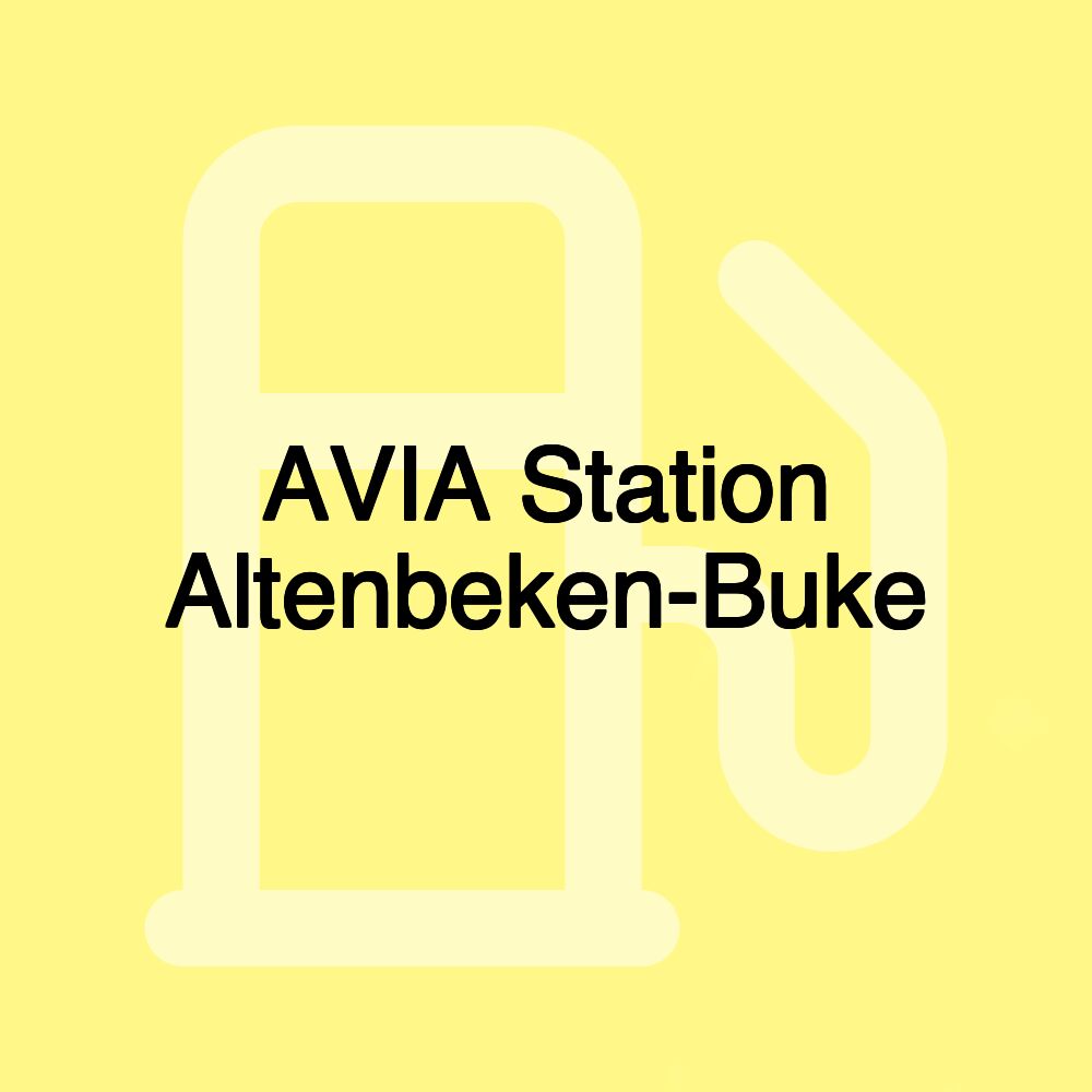 AVIA Station Altenbeken-Buke