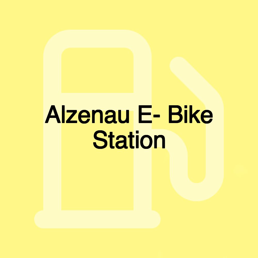 Alzenau E- Bike Station