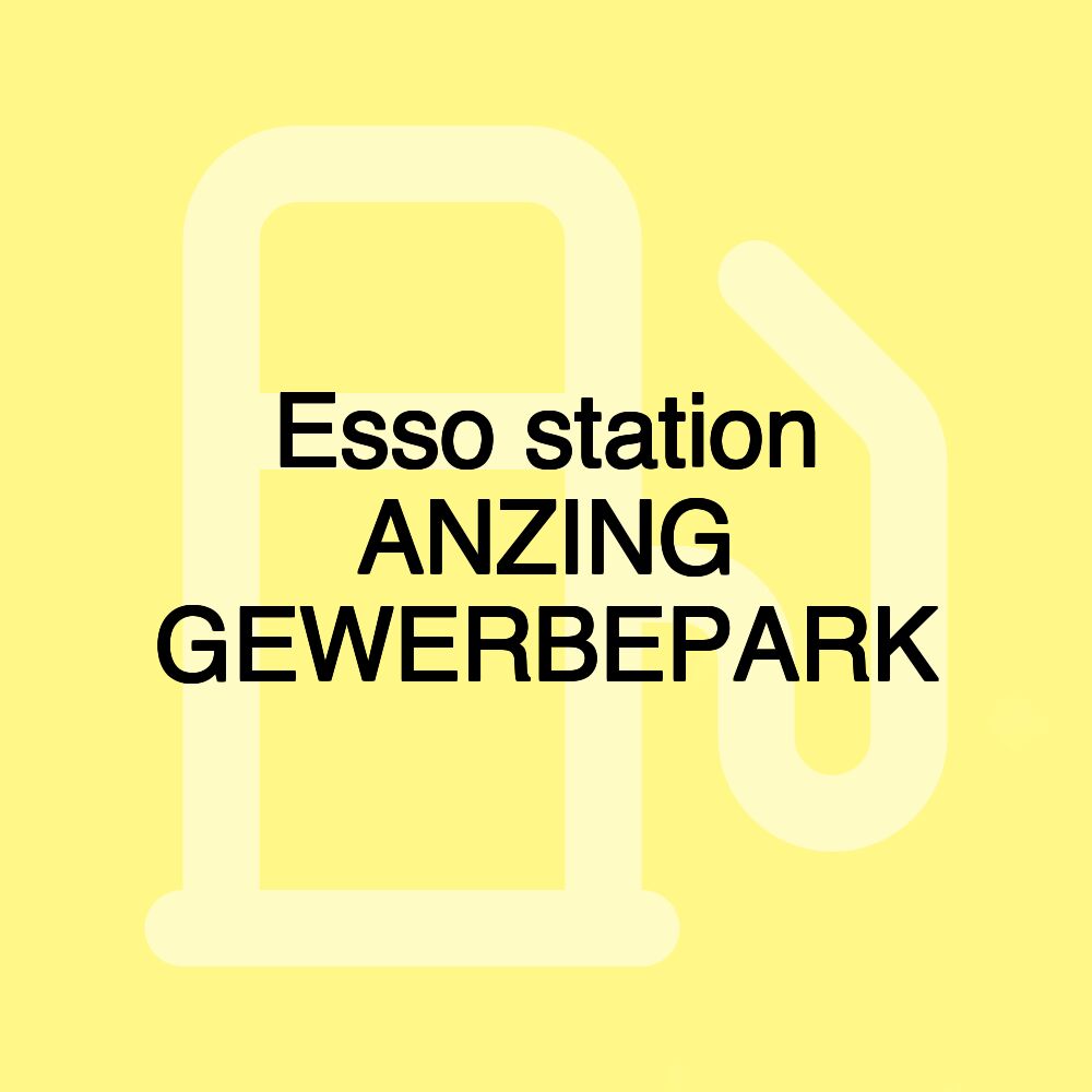 Esso station ANZING GEWERBEPARK