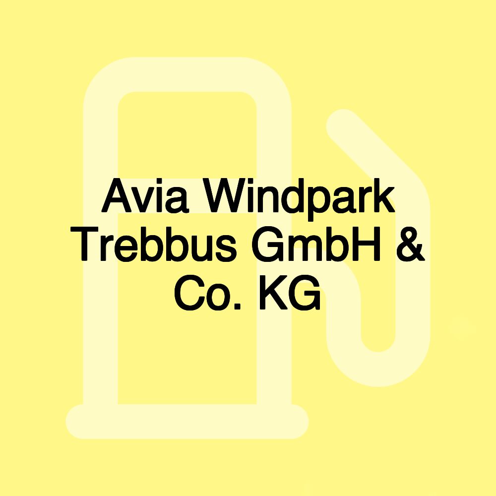 Avia Windpark Trebbus GmbH & Co. KG