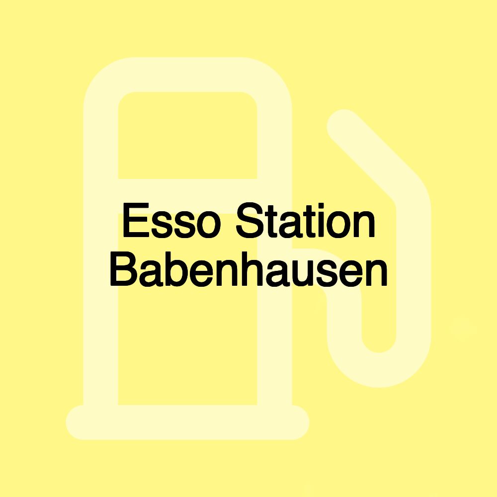 Esso Station Babenhausen