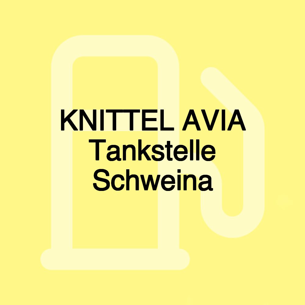 KNITTEL AVIA Tankstelle Schweina