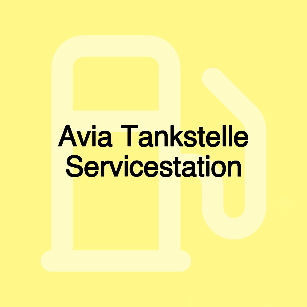 Avia Tankstelle Servicestation