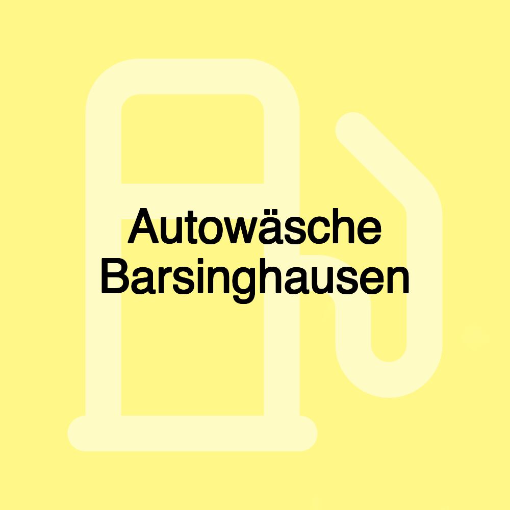 Autowäsche Barsinghausen