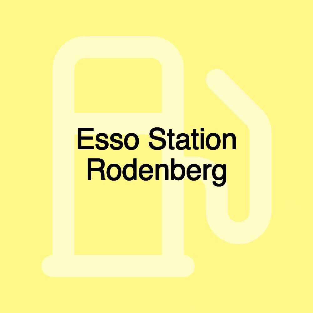 Esso Station Rodenberg