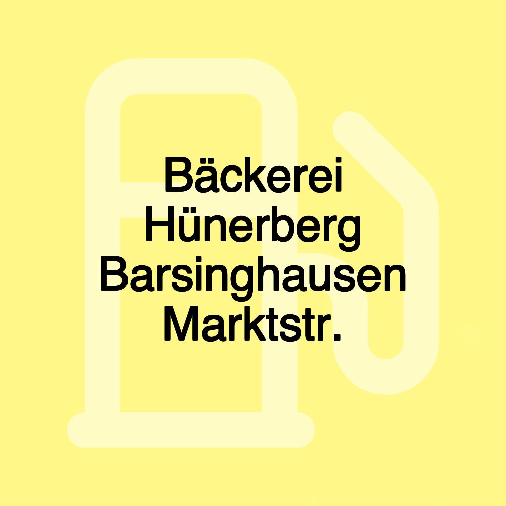 Bäckerei Hünerberg Barsinghausen Marktstr.