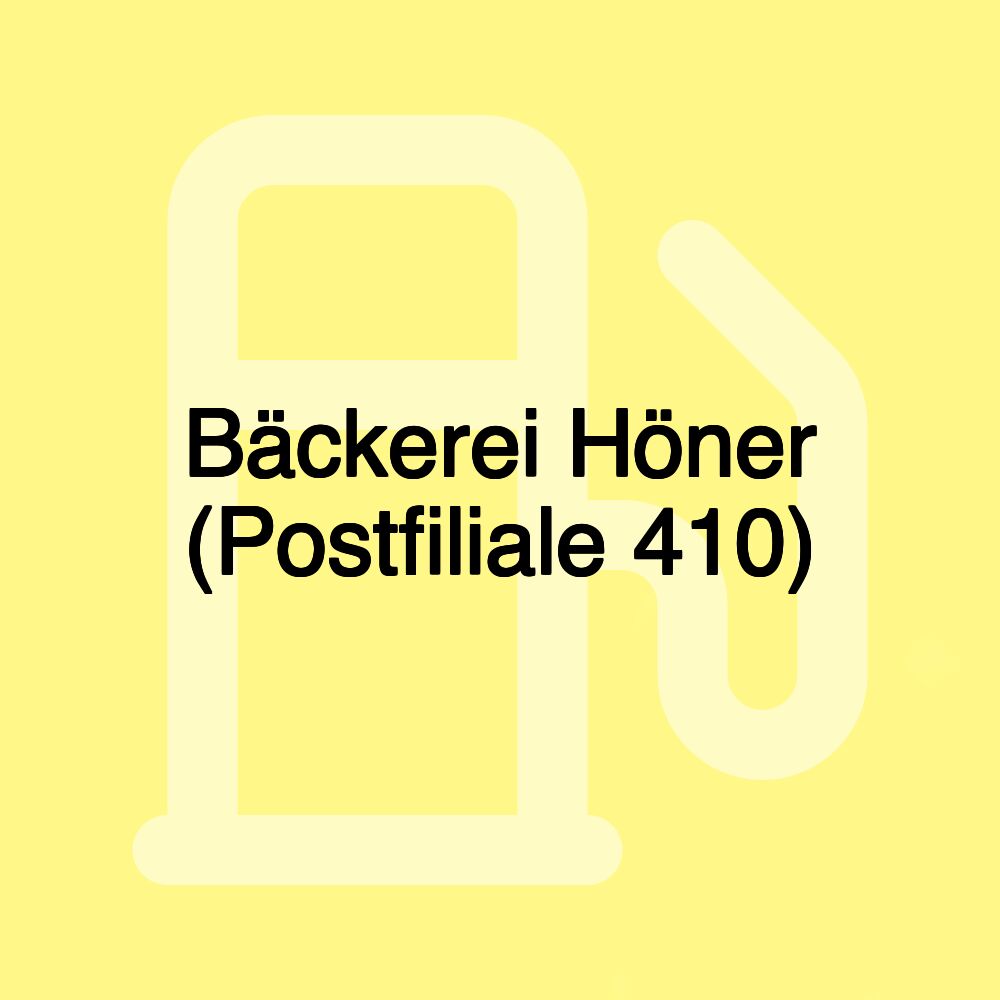 Bäckerei Höner (Postfiliale 410)