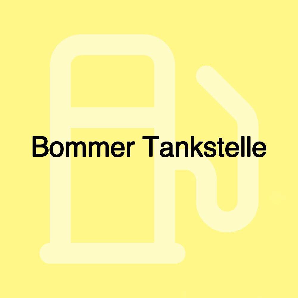 Bommer Tankstelle