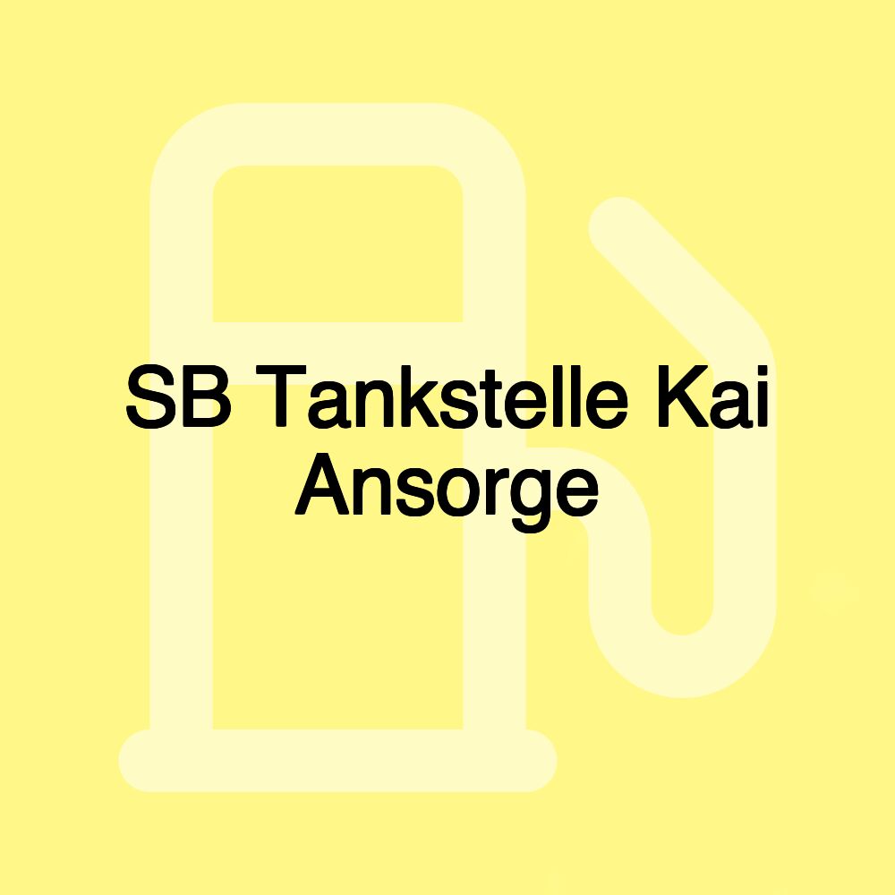 SB Tankstelle Kai Ansorge