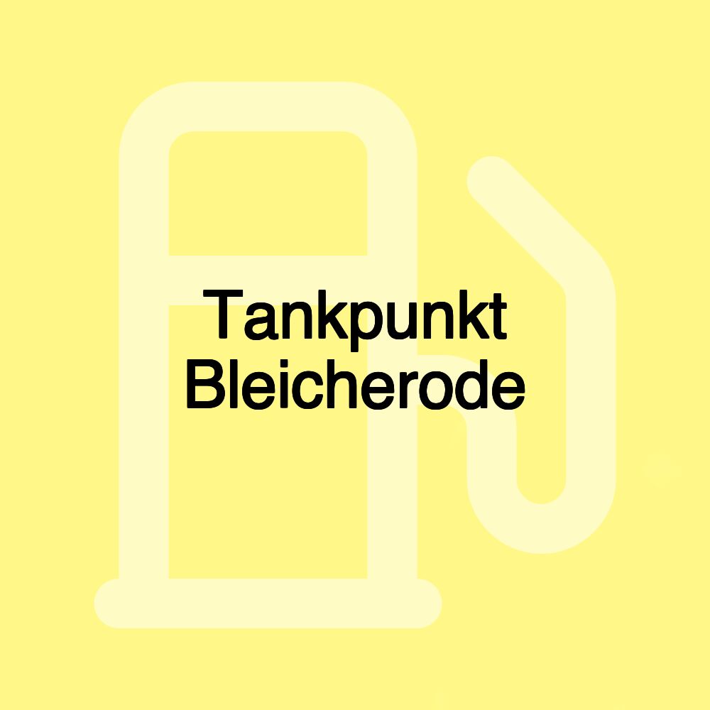 Tankpunkt Bleicherode