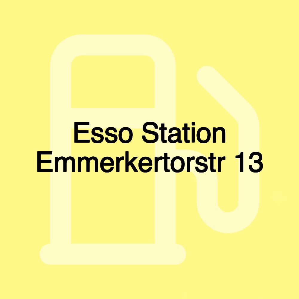 Esso Station Emmerkertorstr 13