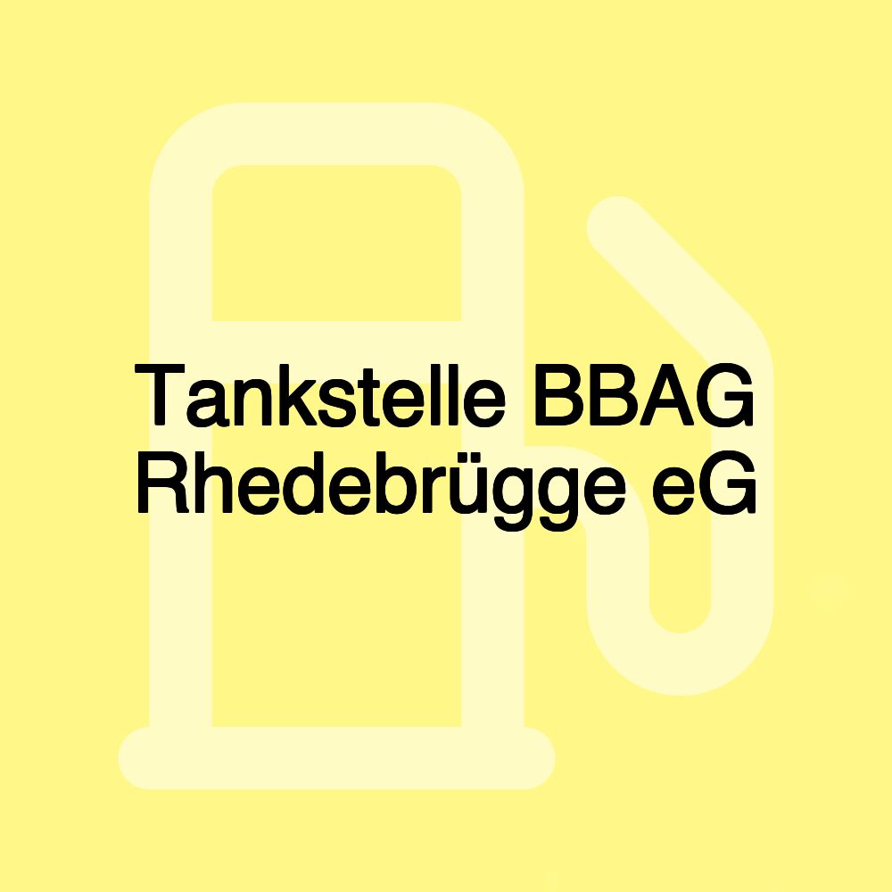 Tankstelle BBAG Rhedebrügge eG